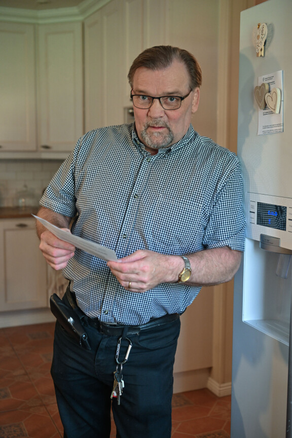 Jouko pysyttelee positiivisena, vaikka välillä tulee lunta tupaan.