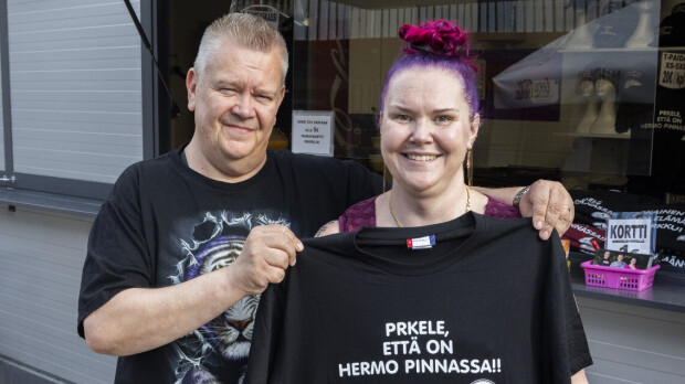 Aki ja Heli Palsanmäki repäisivät