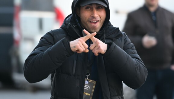 Makwan Amirkhani ottelee itsekin loppuillasta. 'Maku' saapui hyväntuulisena Nordikselle.