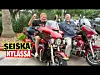 Texasilainen prätkätaivas! Danny, 76, innostui Houstonissa Harley-Davidsoneista - Erika hyppäsi pikkuveli Pekan, 74, kyytiin: 'Hän on kova harrikkamies'