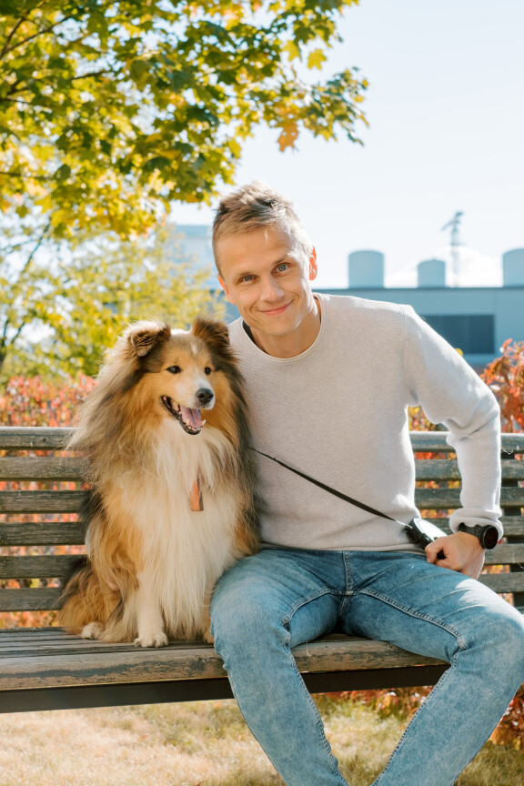 Petteri alkoi somettaa Sepon kanssa, kun tämä oli vasta yksivuotias.