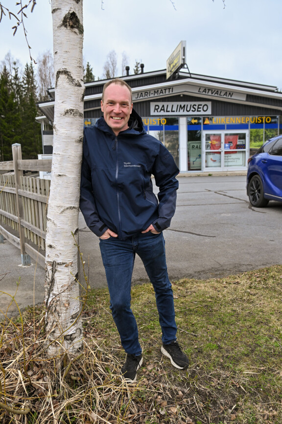 Jari-Matilla on Tuurissa oma rallimuseo.