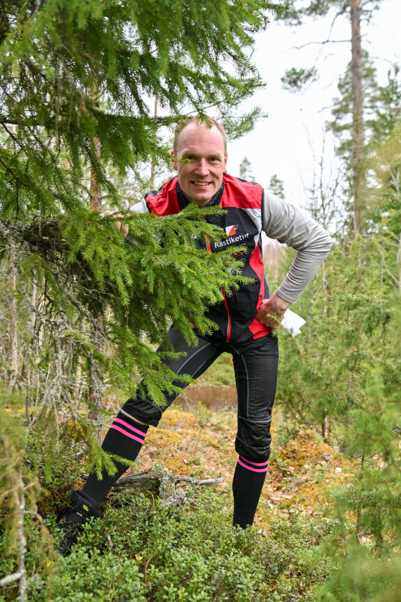 Jari-Matti hurahti jo lapsena suunnistukseen.