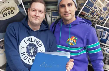 Onko tässä Suomen hienoin miesluola? Leijonien superfani Juha esittelee järisyttävän kokoelmansa