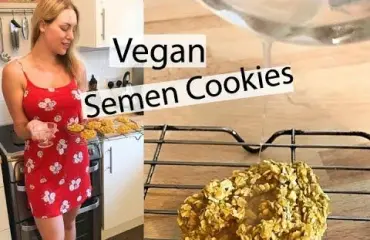 Tämä näköjään sopii myös vegaaneille: Spermaa pikkuleipään ja herkkuhetki voi alkaa!