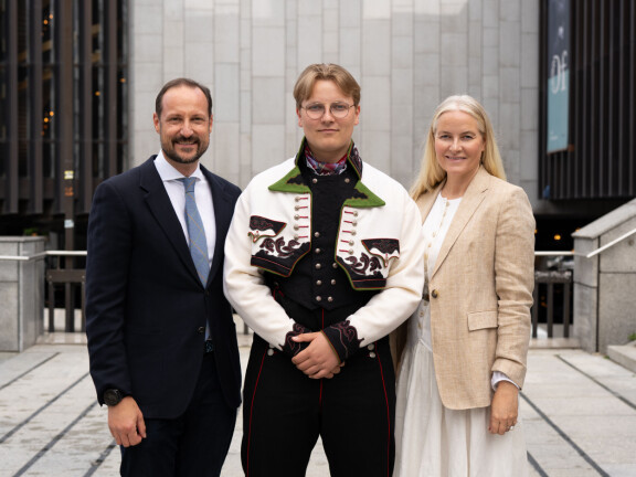 Sverre Magnus on Mette-Maritin ja Haakonin toinen yhteinen lapsi. Mette-Maritilla on myös Marius-poika aiemmasta liitostaan.