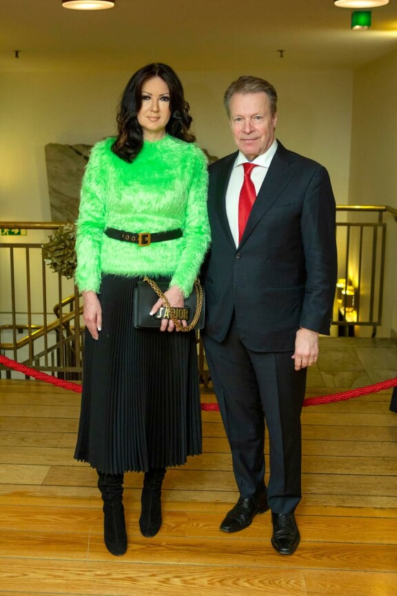 Ilkka Kanerva ja Elina Kiikko 2018.