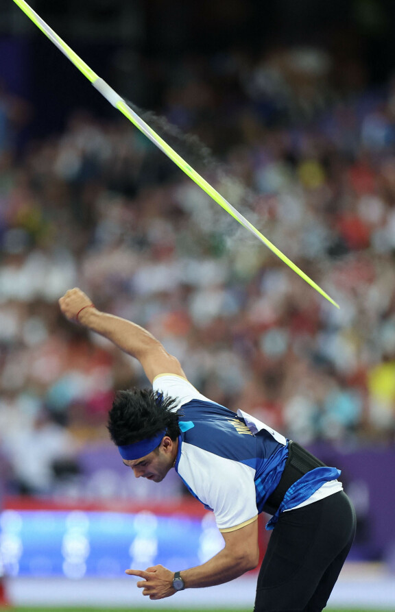 Neeraj Chopra on ilmiömäinen keihäskyky.