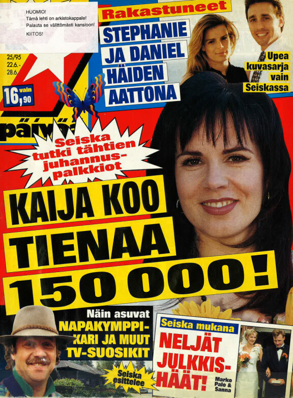 Kaijan tulot puhuttivat ennen suosion romahtamista ja jälleen uutta nousua.