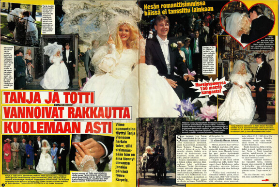 Tanja oli kesähäiden kuningatar 1995.