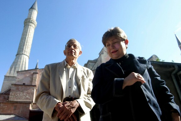 John ja Alicia Nash kuvattuna Istanbulissa vuonna 2003.