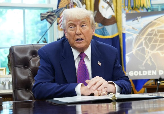 Donald Trump aiheuttaa harmita hiuksia Inkoossa.