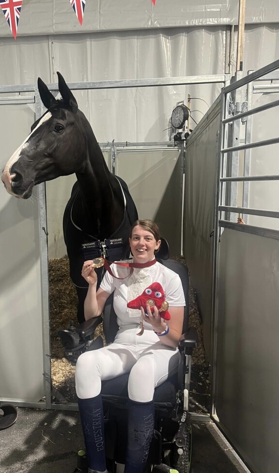 Vihdoin voin sanoa olevani paralympialainen. Haluan tehdä sen uudestaan! sanoo Mari.