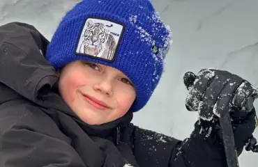 Ällövaroitus! Prinssi Oscar, 9, teki melkoisen löydön – kuva
