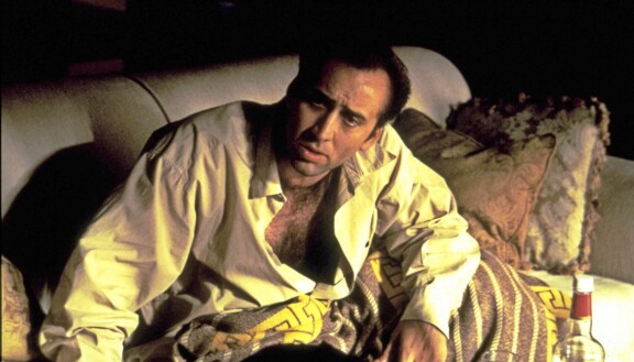 Nicolas Cage elokuvassa Leaving Las Vegas.