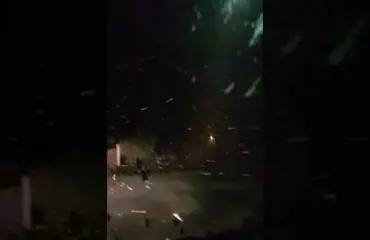Koit valtasivat ranskalaiskaupungin - katso video!