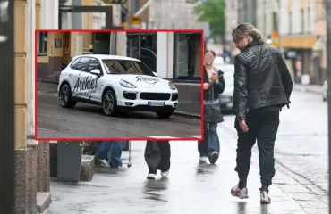 Kakkuhätä yllätti! Archie Cruz pysäköi ökyautonsa päin prinkkalaa – kuvat!