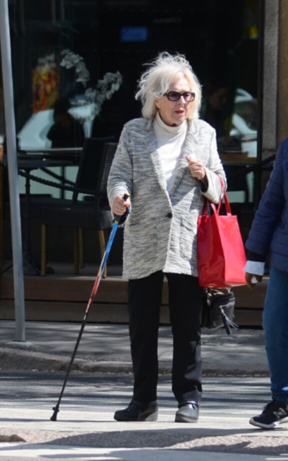 Lukija kertoo, että Marjatta Leppäsellä riitti juttua mukavasti.