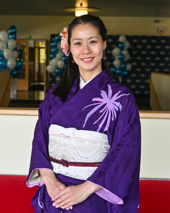 Japanilaisnäyttelijä Natsumi Kuroda antoi Seiskalle haastattelun Helsingissä.