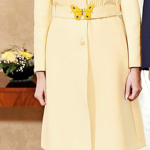 Muotipoliisi arvioi korkkareita rakastavan Melania Trumpin tyylin: muotoja korostava mekko, lypsytakki ja 20 000 euron pitsimekko - kuvat! Melania Trump