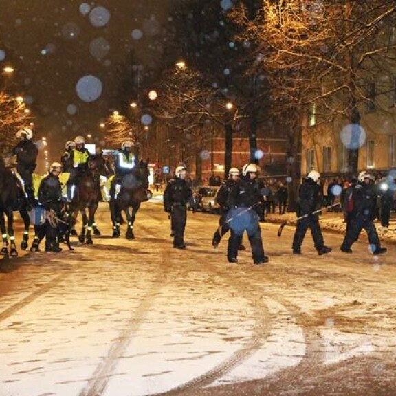 Myös poliisihevoset saivat itsenäisyyspäivän mellakassa osumaa. Myös poliisihevoset saivat itsenäisyyspäivän mellakassa osumaa.