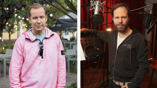 Nälkäiset näyttelijät: Niko Saarela ja Juho Milonoff lounasjahdissa – kuva! Niko Saarela ja Juho Milonoff etsivät lounasta.