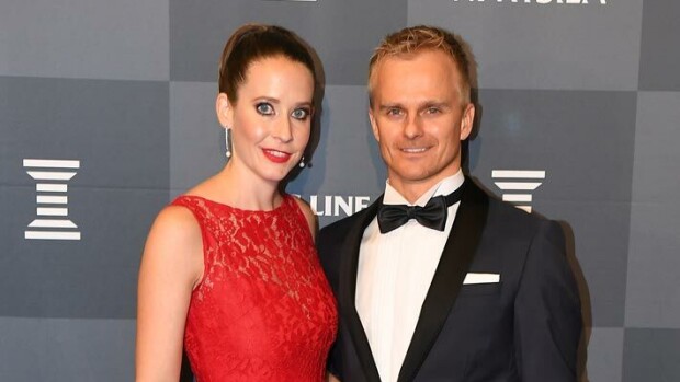 Heikki Kovalainen Catherine-vaimostaan: Emme riitele ikinä Catherine ja Heikki Kovalainen