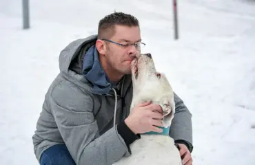 Tunteikas jälleennäkeminen! Ilja Janitskin sai Rapido-koiransa Suomeen, kohtasivat ensi kertaa liki vuoteen - kuvat!