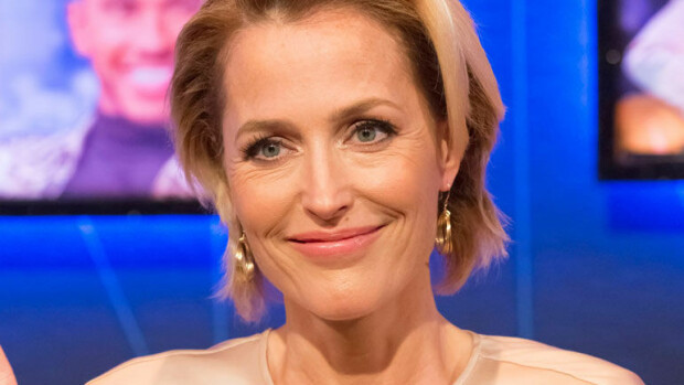 Jestas, mikä kuva! Salatut kansiot -sarjastakin tuttu Gillian Anderson poseeraa yläosattomissa hurjassa seurassa - katso! Gillian Anderson