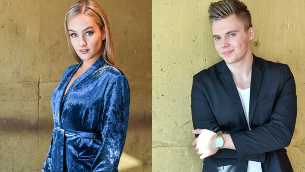 Suosikkipopparit Nelli Matula ja Elias Kaskinen – yhteinen lemmenloma? Nelli Matula ja Elias Kaskinen viihtyvät hyvin yhdessä.