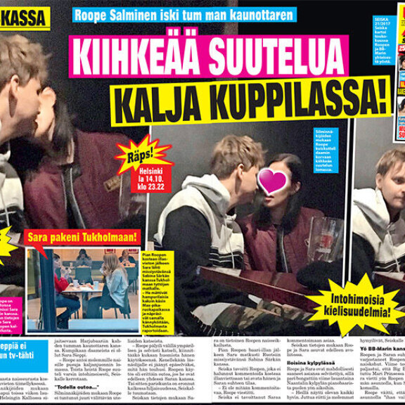 Sara Sieppi avautui ensimmäistä kertaa Roope Salmisen naisseikkailuista - nämä tapaukset nousivat julkisuuteen! roope salminen
