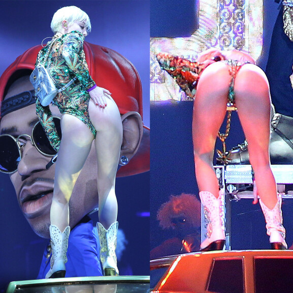 Miley Curys ilahdutti tuoretta aviomiestään somessa – sakset auki glitterbodyssa: nyt on kapea haaraosa! Miley