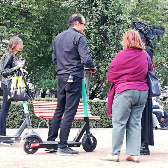 Helsingin aktiivisin sähköpotkulautailija? Heikki Lampela huristeli jälleen vauhdilla – kuva! Heikki Lampela