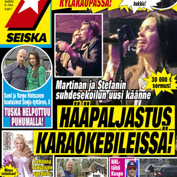 Martina Aitolehden ja Stefan Thermanin suhdesekoilussa sensaatiokäänne: Hääpaljastus karaokebileissä! Seiska