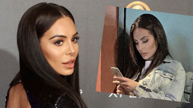 Paparazzikuvat! Näin Sofia Belórfin ja Sara Siepin Flow-bileet etenivät: vakava Sofia tuijotti puhelinta ja hotki falafelia - seurueessa myös kolmas julkkiskaunotar! Sofia Belórf Flow'ssa