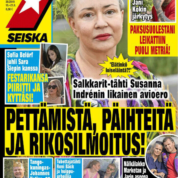 Sofia Belórf ja Sara Sieppi juhlivat Flow’ssa – festarikansa piiritti ja kyttäsi: ”Sofia vaikutti ahdistuneelta!” Seiska 35