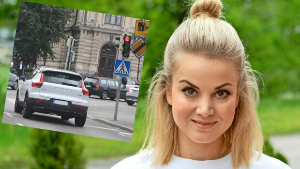 Paljastavat kuvat: Janni Hussi huristeli ökymaasturillaan huolettomasti Helsingissä: silmittömästi päin punaisia - väisteli ruuhkia bussikaistoilla! Janni Hussi ja sponsori-Volvo