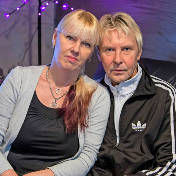 Pia ja Matti tapasivat tasan kuusi vuotta sitten Joutsenossa.; Matti ja Pia Nykänen