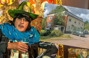 Tähän taloon Karkkilassa Andy McCoy muutti: kiinteistö nähnyt jo parhaat päivänsä – kuvat!