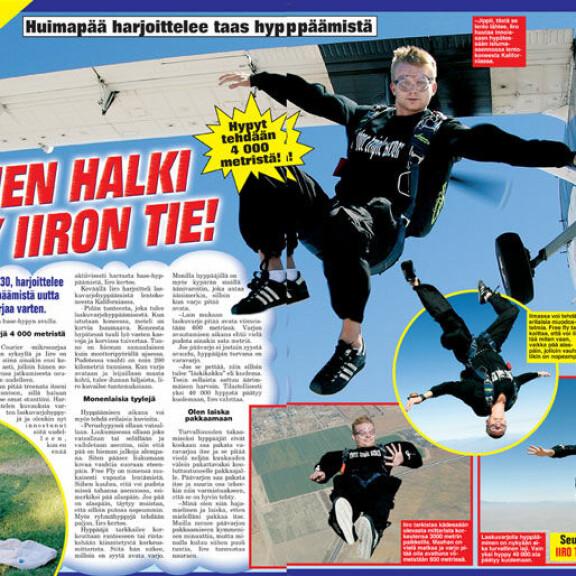 SEISKA 36/2005. Iiro on seikkaillut vuosien varrella useaan otteeseen Seiskankin sivuilla. SEISKA 36/2005. Iiro on seikkaillut vuosien varrella useaan otteeseen Seiskankin sivuilla.
