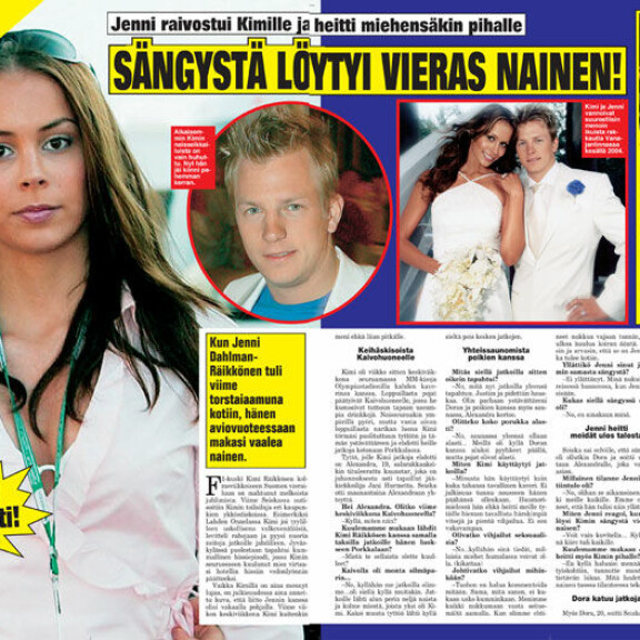 Onnea, Kimi, 40 vuotta! Vieras nainen aviovuoteessa, gorillapuku ja hengenvaarallinen juhannus – näistä kohuista Räikkönen muistetaan! Kimi Räikkönen ja vieras nainen.