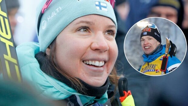 Hiihtäjäsankari ei anna armoa siskolleen ladulla – Kerttu Niskanen yhteisharjoittelustaan Iivo-veljen kanssa: ”Iivolle kävynpotkimislenkkejä!” Iivo ja Kerttu Niskanen harjoittelevat yhdessä.