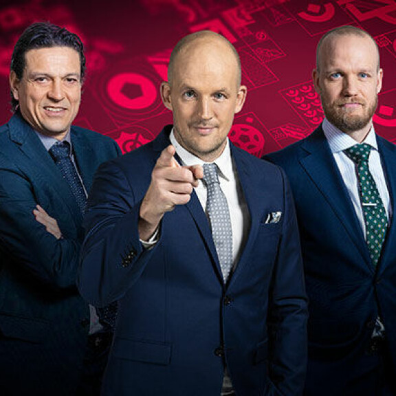 Jari Litmanen, Peetu Pasanen ja Mika Väyrynen lukeutuvat MTV:n futisespesialisteihin. Jari Litmanen, Peetu Pasanen, Mika Väyrynen.