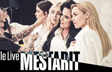 Uusien Mestareiden Kaija Koon, Ellinooran, Vesalan ja Jenni Vartiaisen livekonsertti tänään tv:ssä − alkuperäiset Mestarit järkyttyivät