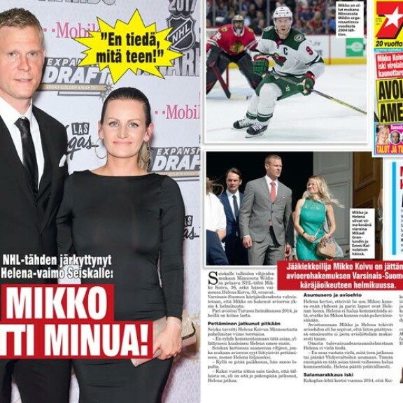 SEISKA 8/2020 Viime numerossa Seiska paljasti Mikon ja Helenan eronneen. Helena kertoi Seiskalle, että tapahtumiin liittyy Mikon uskottomuus. SEISKA 8/2020 Viime numerossa Seiska paljasti Mikon ja Helenan eronneen. Helena kertoi Seiskalle, että tapahtumiin liittyy Mikon uskottomuus.