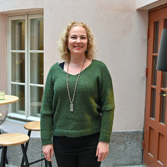Miia Nuutila lähti mielellään mukaan Sykkeen 13. kaudelle. Sisäkuva
