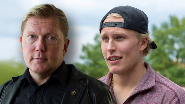 Vesa Keskinen ja Patrik Laine kurvailevat samanlaisilla ökyautoilla – kyläkauppiaalta kovaa kuittailua NHL-tykille! Vesa Keskinen ja Patrik Laine