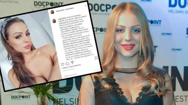 Playboy-missi Erika Heliniltä raju sometilitys - miehet tarjoavat seksistä jättisummia: 'Mun ei tartteis kun näyttää nätiltä ja viettää öitä osaavien herrasmiesten kanssa!' Erika Helin