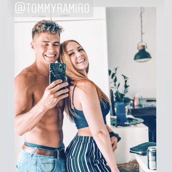 Kuvakaappaus Tommyn Instagram-storysta. Kuvakaappaus Tommyn Instagram-storysta