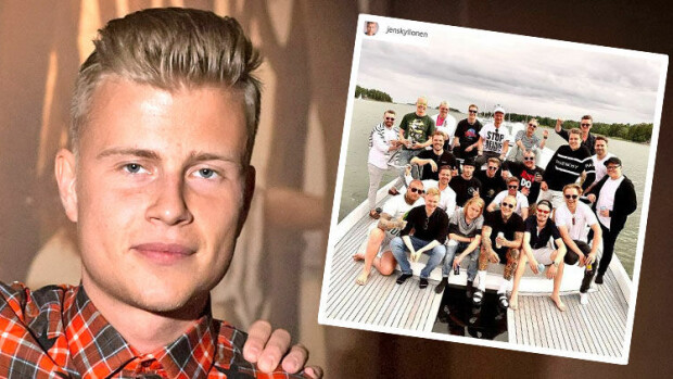 Häät tulossa! Pokerimiljonääri Jens Kyllöselle järjestettiin hulppeat polttarit: julkkisten rymyryhmä juhli veneellä - kuvat! Jens Kyllönen